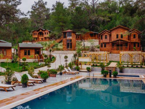 Babylontown Otel Olympos Ngoại thất bức ảnh
